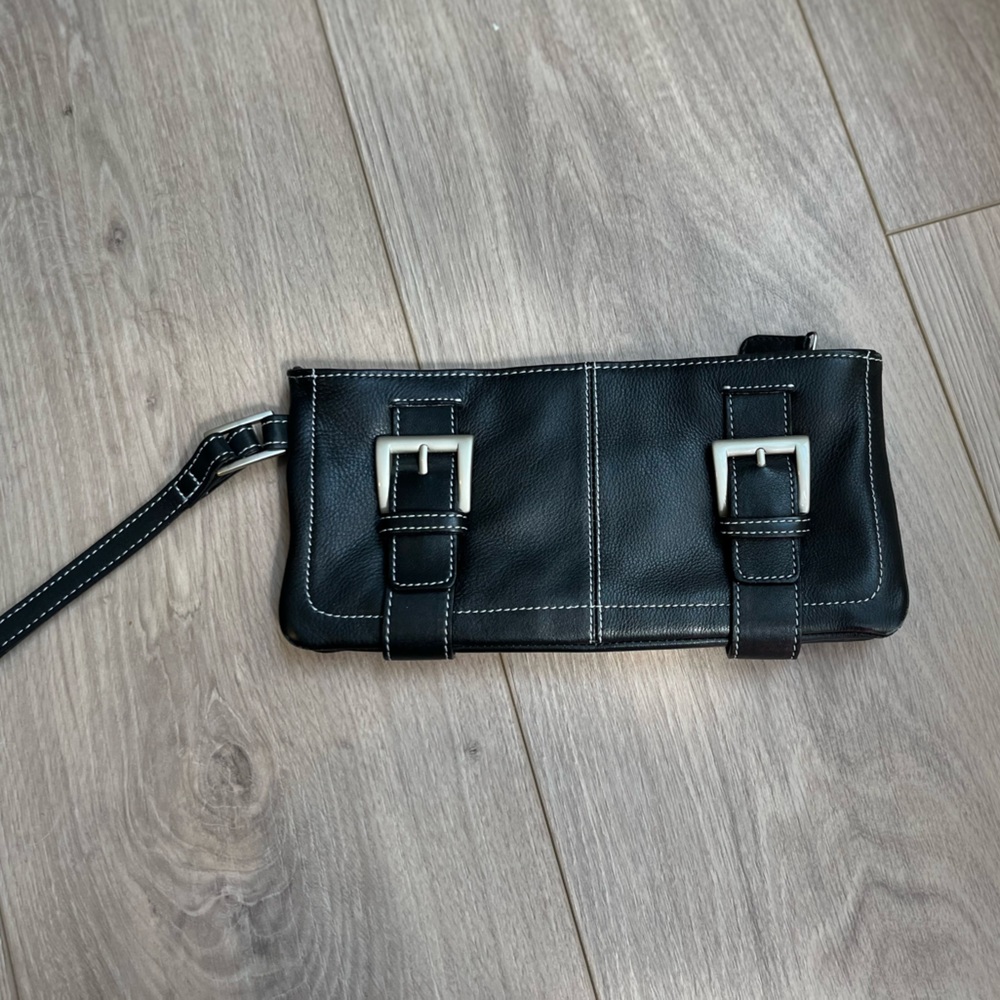 Barneys New York wristlet - black - like new